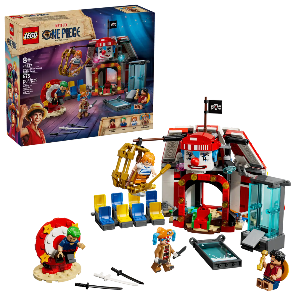 Lego One Piece Buggy The Clowns Circus Tent (75637)