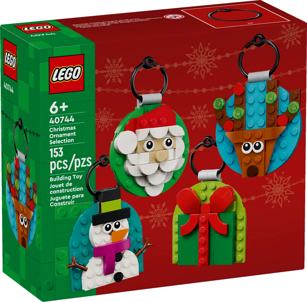 Lego Seasons and Occasions Christmas Ornament Selection (40744)