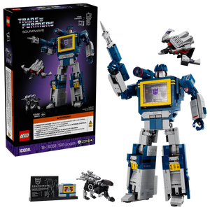 Lego Icons Transformers: Soundwave (10358)