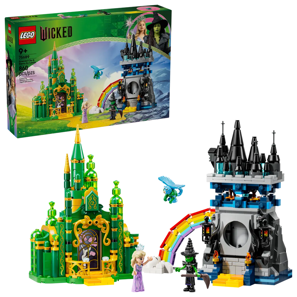 Lego Wicked Emerald City and Kiamo Ko Castle (75689)