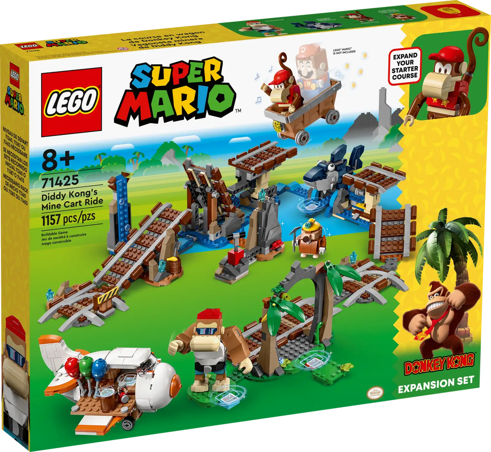Lego Super Mario Diddy Kong’s Mine Cart Ride (71425)