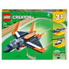 
                
                    Load image into Gallery viewer, Lego Creator 3in1 Supersonic Jet (31126)
                
            