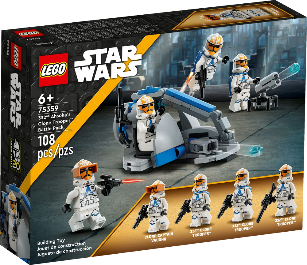 
                
                    Load image into Gallery viewer, Lego Star Wars Ashokas Storm Trooper Battle Pack (75359)
                
            