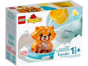 Lego Duplo Bathtime Fun: Floating Red Panda (10964)