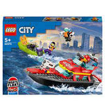 Lego City Fire Rescue Boat (60373)