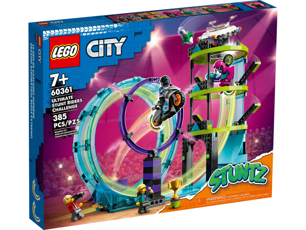 
                
                    Load image into Gallery viewer, Lego City Stuntz Ultimate Stunt Riders Challenge (60361)
                
            