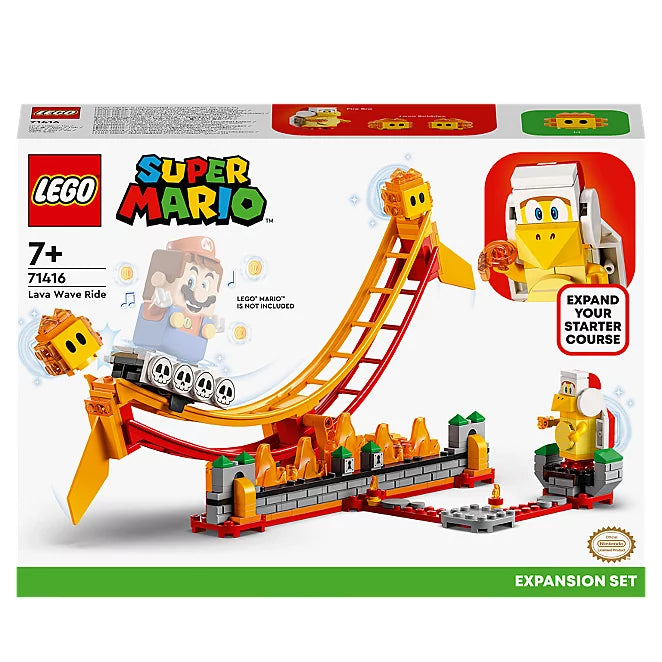 Lego Super Mario Lava Wave Ride (71416)