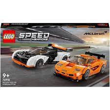 
                
                    Load image into Gallery viewer, Lego Speed Champions McLaren Solus GT &amp;amp; McLaren F1 (76918)
                
            