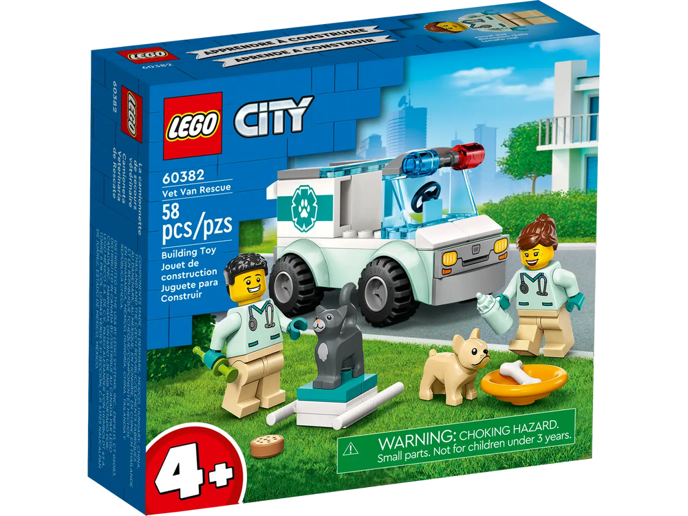 Lego City Vet Van Rescue (60382)