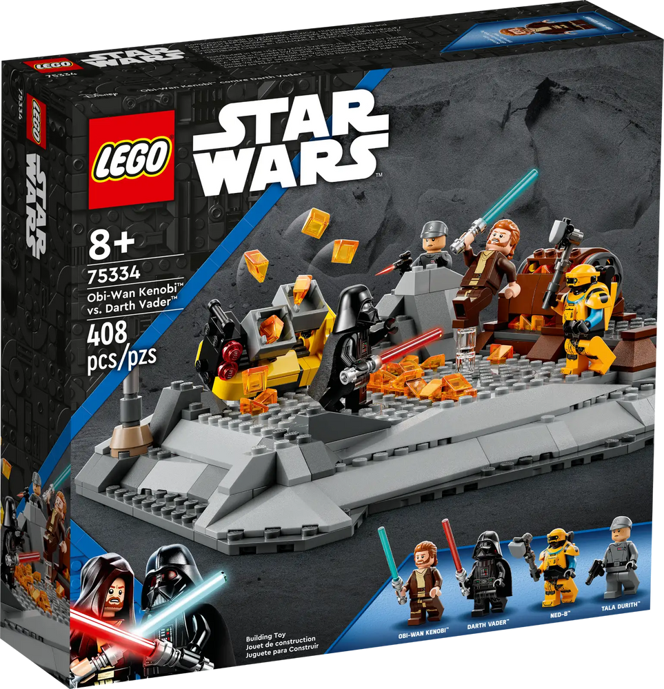 Lego Star Wars Obi-Wan Kenobi vs. Darth Vader(75334)