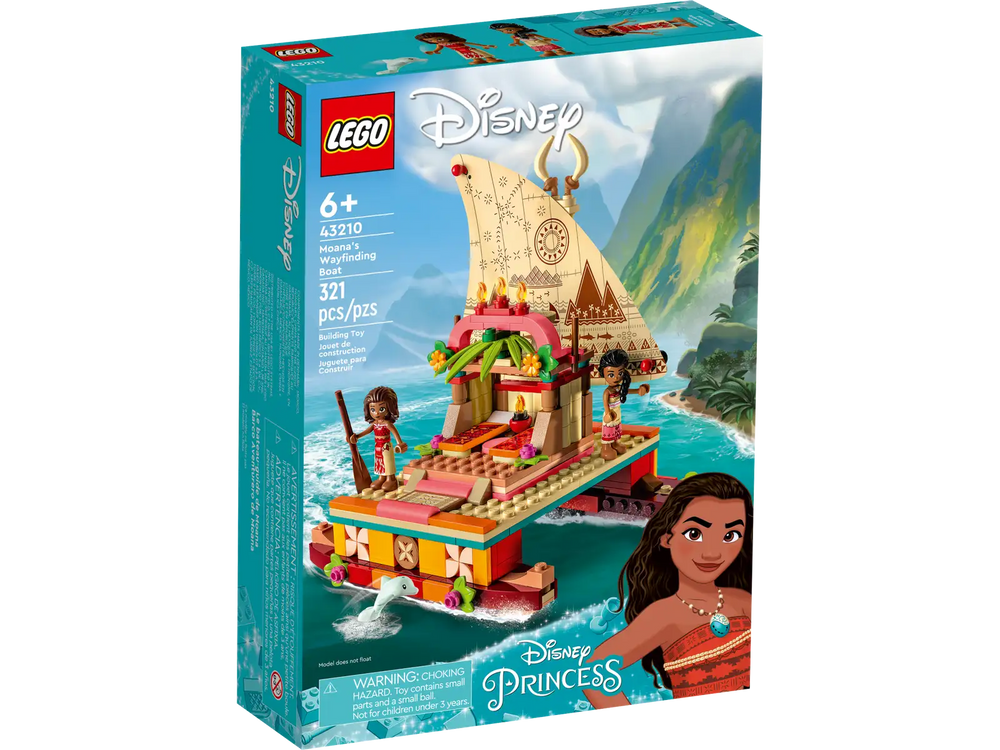 
                
                    Load image into Gallery viewer, Lego Disney Moana’s Wayfinding Boat (43210)
                
            