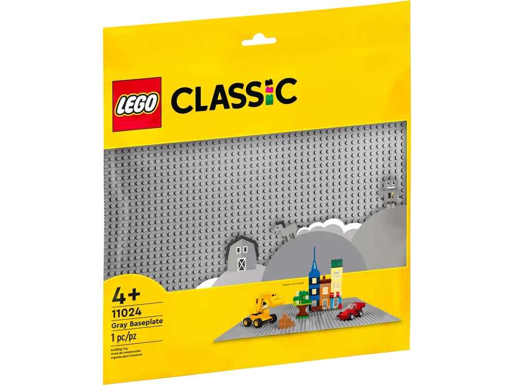Lego Grey Baseplate (11024)