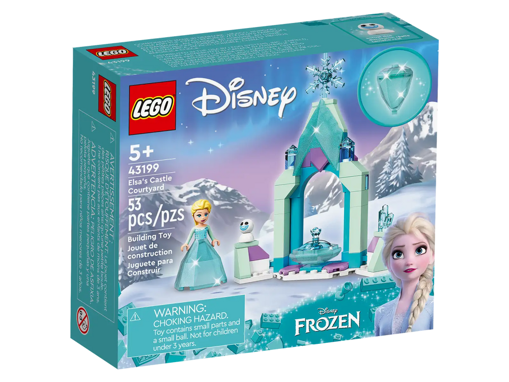 Lego Disney Frozen Elsa’s castle Courtyard (43199)