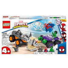 Lego Spidey & Friends Hulk vs. Rhino truck showdown (10782)