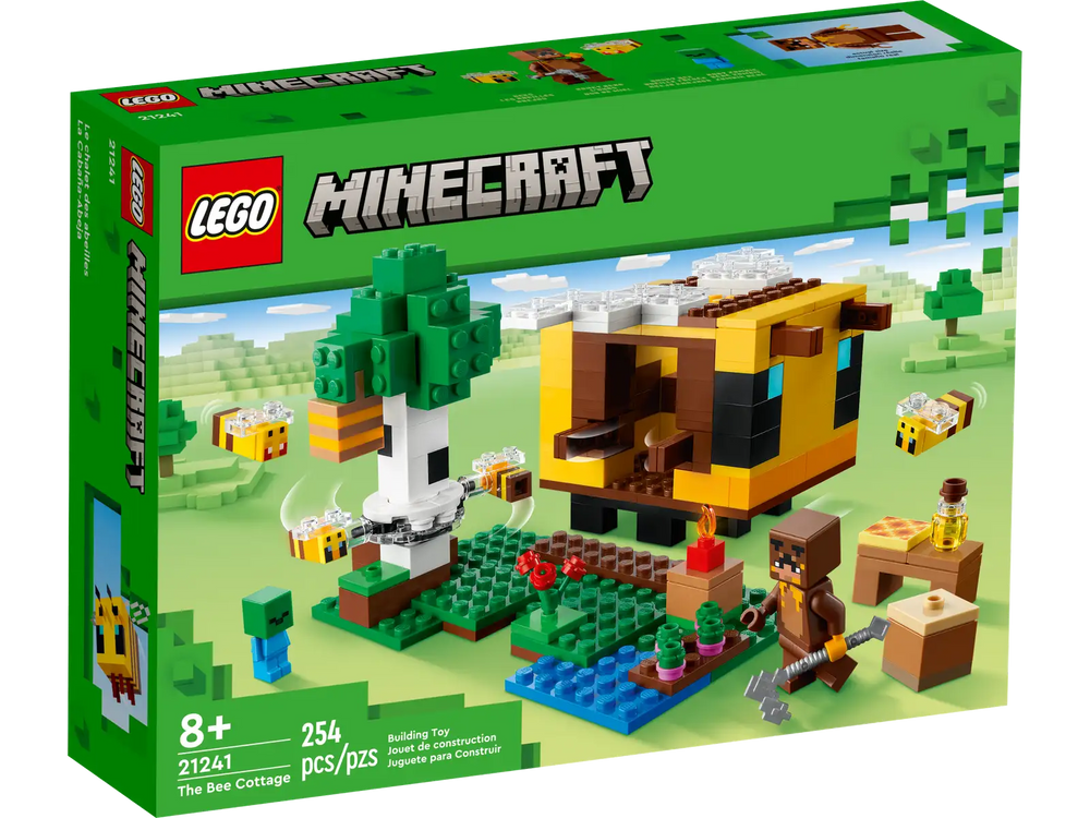 
                
                    Load image into Gallery viewer, Lego Minecraft The Bee Cottage (21241)
                
            