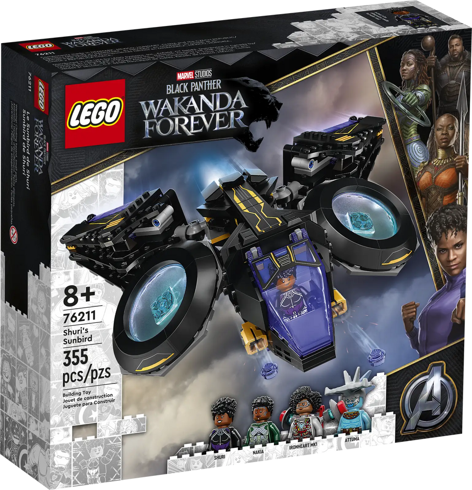 Lego Wakanda Forever Shuris Sunbird (76211)